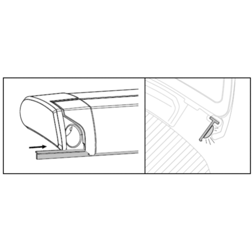 Thule LED mounting rail to 6300/6200/9200 - Letang Auto Electrical Vehicle Parts