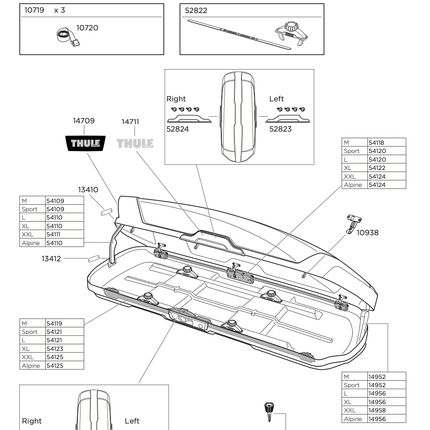 Thule Motion  M  - Letang Auto Electrical Vehicle Parts