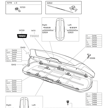 Thule Motion XT XXL (Click & Collect Bristol only) - Letang Auto Electrical Vehicle Parts