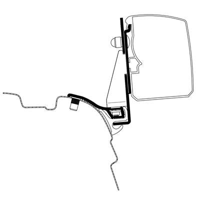 Thule Omnistor Awning Adapter For T 3200 For Flat Wall - Letang Auto Electrical Vehicle Parts