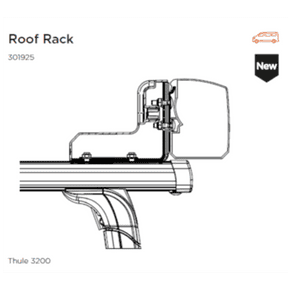 Thule Omnistor Awning Adapter For T3200 Roof Rack - Letang Auto Electrical Vehicle Parts