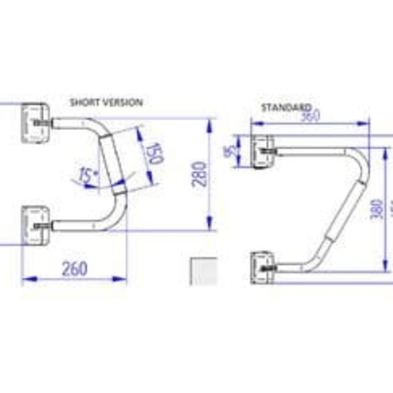 Thule Security Handrail & Handrail Kit - Letang Auto Electrical Vehicle Parts