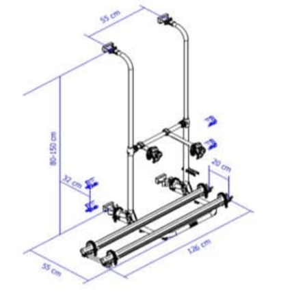 Thule Sport G2 Compact bike rack - Letang Auto Electrical Vehicle Parts