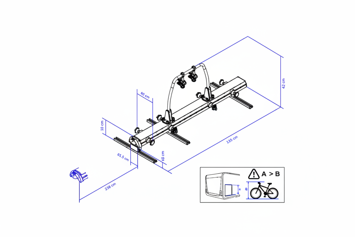 Thule Veloslide Bike Rack – Letang Auto Electrical Vehicle Parts