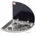 FC1343 Triangular 3 Burner Hob LH Vers