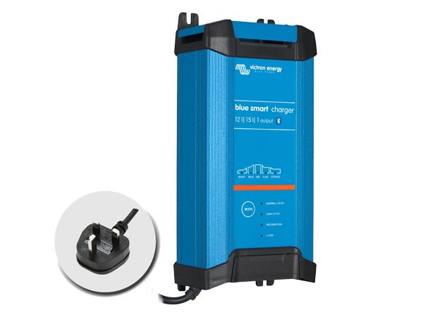 Victron Blue Smart IP22 Charger 12V/20A - 1 Output - UK Plug - Letang Auto Electrical Vehicle Parts