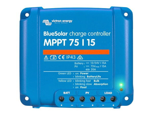Victron BlueSolar MPPT 75V/15A (12/24V) - Letang Auto Electrical Vehicle Parts
