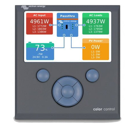 Victron Energy Colour Control GX Monitor - Letang Auto Electrical Vehicle Parts