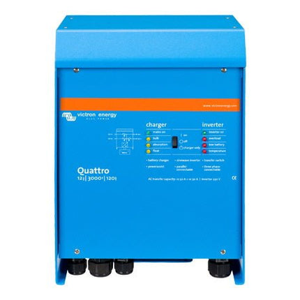 Victron Energy Quattro 12/3000/120-50/50 230V VE.Bus - Letang Auto Electrical Vehicle Parts