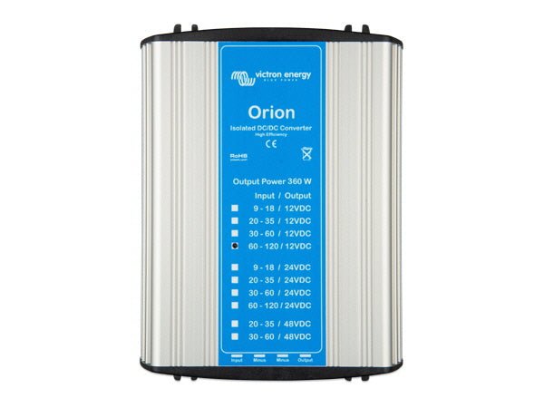 Victron Orion 110/12V 30A (360W) Isolated DC-DC Converter - Letang Auto Electrical Vehicle Parts