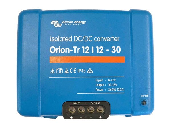Victron Orion-Tr 12/12V-30A Isolated DC-DC Converter - Letang Auto Electrical Vehicle Parts