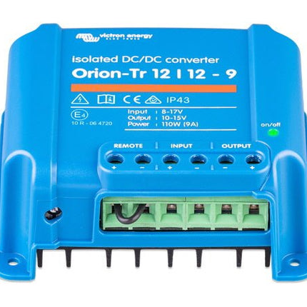 Victron Orion-Tr 12/12V-9A Isolated DC-DC Converter - Letang Auto Electrical Vehicle Parts