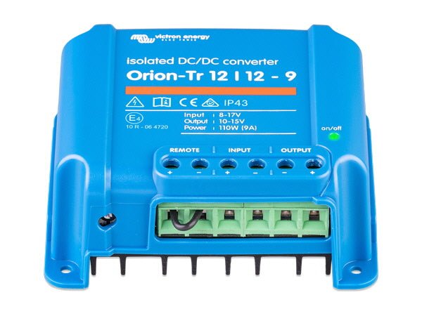 Victron Orion-Tr 12/12V-9A Isolated DC-DC Converter - Letang Auto Electrical Vehicle Parts