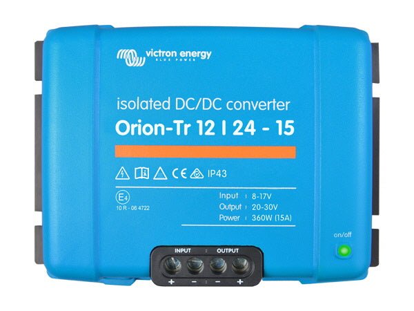 Victron Orion-Tr 12/24V-15A Isolated DC-DC Converter - Letang Auto Electrical Vehicle Parts