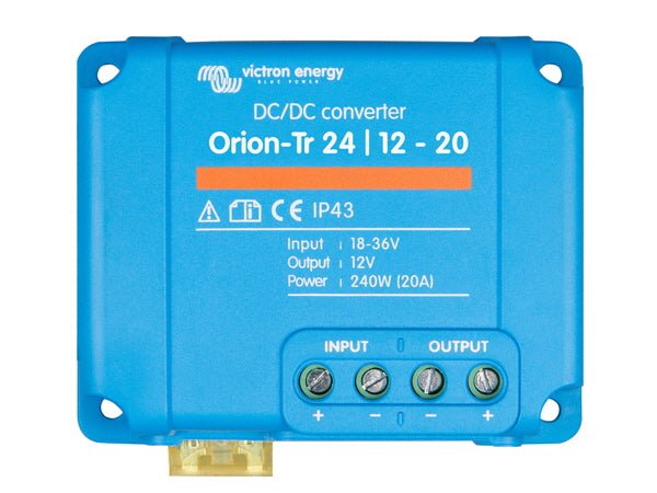 Victron Orion-Tr 24/12V-20A Non-Isolated DC-DC Converter - Letang Auto Electrical Vehicle Parts