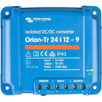 Victron Orion-Tr 24/12V-9A (110W) Isolated DC-DC converter - Letang Auto Electrical Vehicle Parts