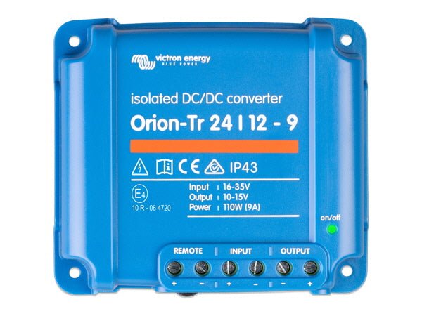 Victron Orion-Tr 24/12V-9A (110W) Isolated DC-DC converter - Letang Auto Electrical Vehicle Parts
