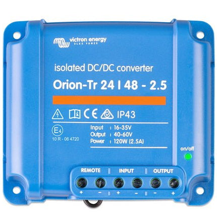 Victron Orion -Tr 24/48V-2.5A (120W) Isolated DC-DC Converter - Letang Auto Electrical Vehicle Parts