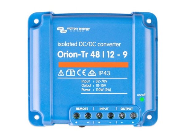 Victron Orion-Tr 48/12V 9A (110W) Isolated DC-DC Converter - Letang Auto Electrical Vehicle Parts