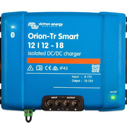 Victron Orion-Tr Smart 12/12V-18A Isolated DC-DC Charger - Letang Auto Electrical Vehicle Parts