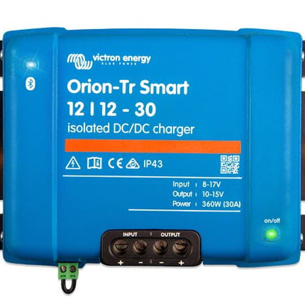 Victron Orion-Tr Smart 12/12V-30A Isolated DC-DC Charger - Letang Auto Electrical Vehicle Parts