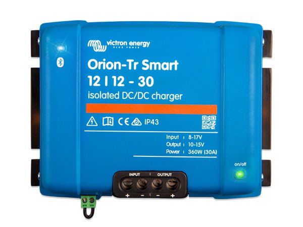 Victron Orion-Tr Smart 12/12V-30A Isolated DC-DC Charger - Letang Auto Electrical Vehicle Parts