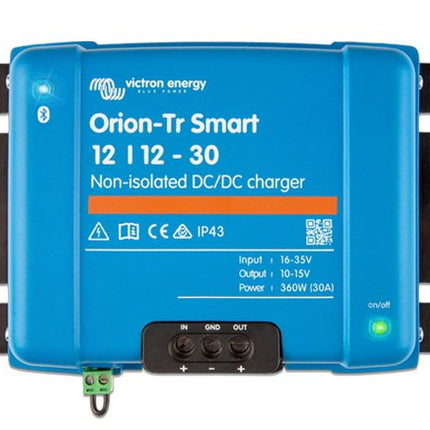Victron Orion-Tr Smart 12/12V-30A Non-Isolated DC-DC Charger - Letang Auto Electrical Vehicle Parts