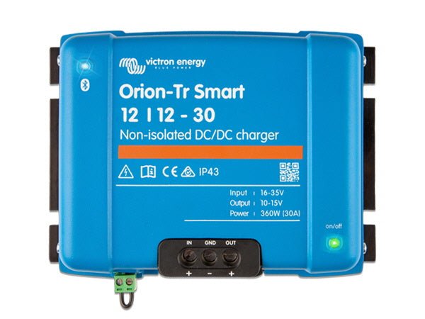 Victron Orion-Tr Smart 12/12V-30A Non-Isolated DC-DC Charger - Letang Auto Electrical Vehicle Parts
