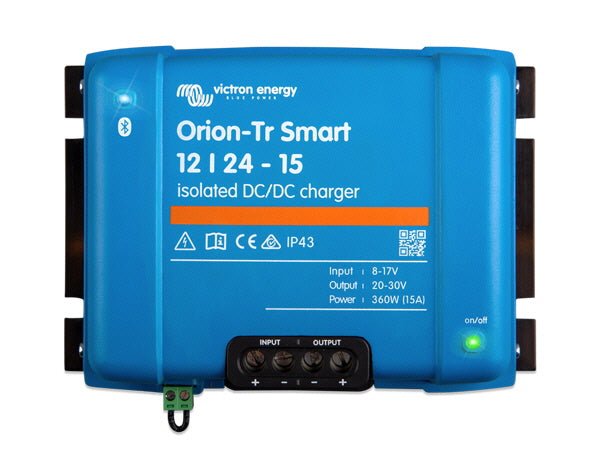 Victron Orion-Tr Smart 12/24V-15A Isolated DC-DC Charger - Letang Auto Electrical Vehicle Parts