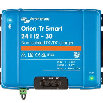 Victron Orion-Tr Smart 24/12V-30A Non-Isolated DC-DC Charger - Letang Auto Electrical Vehicle Parts