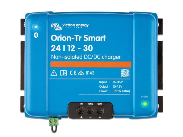 Victron Orion-Tr Smart 24/12V-30A Non-Isolated DC-DC Charger - Letang Auto Electrical Vehicle Parts