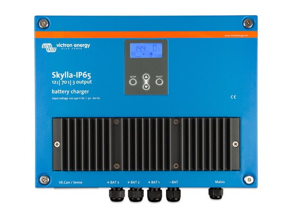Victron Skylla-IP65 12V/70A 3-Outputs 120-240V - Letang Auto Electrical Vehicle Parts