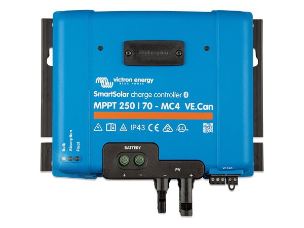 Victron SmartSolar MPPT 250V/70A - MC4 V.E.Can - Letang Auto Electrical Vehicle Parts