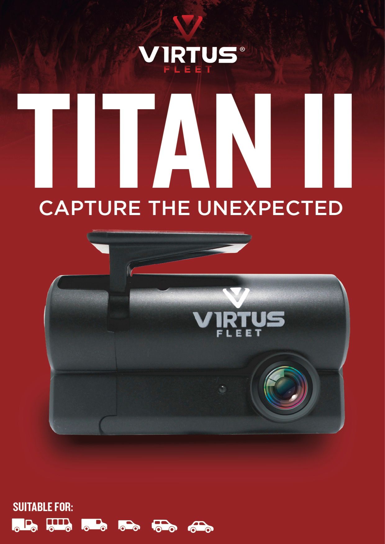 Virtus Fleet Titan 2 witness dash camera - Letang Auto Electrical Vehicle Parts