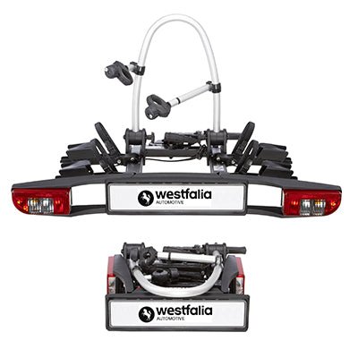 westfalia elektrofahrräder Westfalia BC60 Towball Mounted Tilting 2 Bicycle Carrier