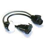 WITTER ZEKZZ0001 13 to 2x 7 pin adaptor - Letang Auto Electrical Vehicle Parts