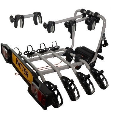 Witter ZX304 cycle carrier clamp on towball mounted 4 bike - Letang Auto Electrical Vehicle Parts