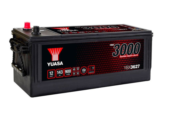 YBX3627 YUASA SUPER HEAVY DUTY BATTERY 627SHD - Letang Auto Electrical Vehicle Parts