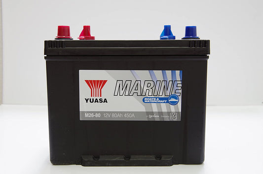 Yuasa (M26-80) Marineline 12V 80AH - Letang Auto Electrical Vehicle Parts