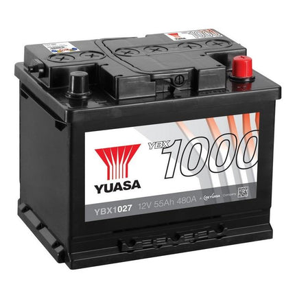 Yuasa YBX1027 Car battery 12V 55AH - Letang Auto Electrical Vehicle Parts