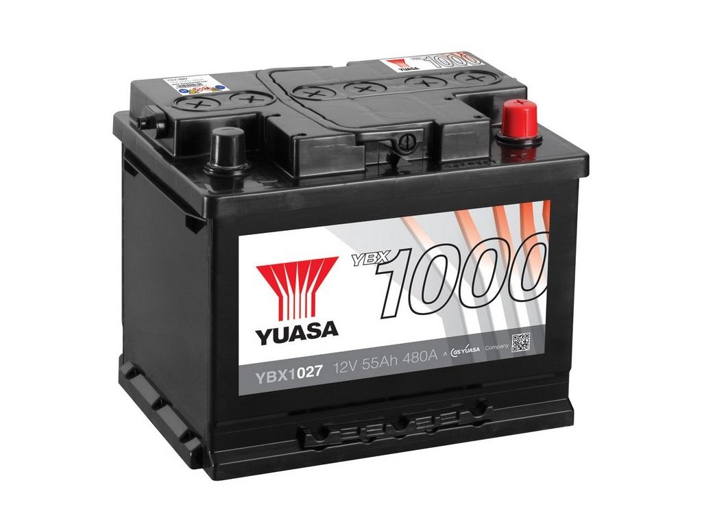 Yuasa YBX1027 Car battery 12V 55AH - Letang Auto Electrical Vehicle Parts