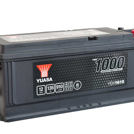 Yuasa YBX1615 12V 135Ah 910A Super Heavy Duty Commercial Vehicle Battery - Letang Auto Electrical Vehicle Parts