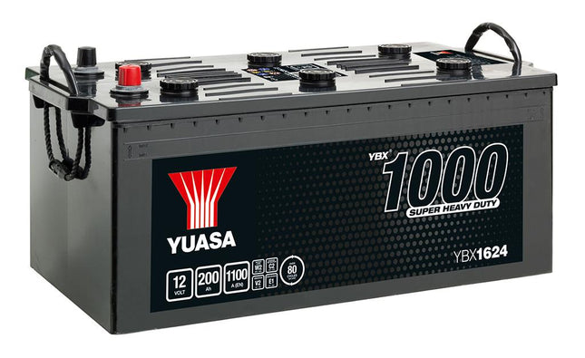 Yuasa YBX1624 12V 200Ah 1100A Super Heavy Duty Commercial Vehicle Battery - Letang Auto Electrical Vehicle Parts