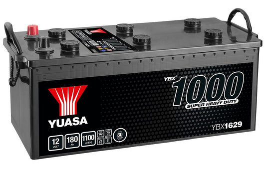 Yuasa YBX1629 12V 180Ah 1100A Super Heavy Duty Commercial Vehicle Battery - Letang Auto Electrical Vehicle Parts