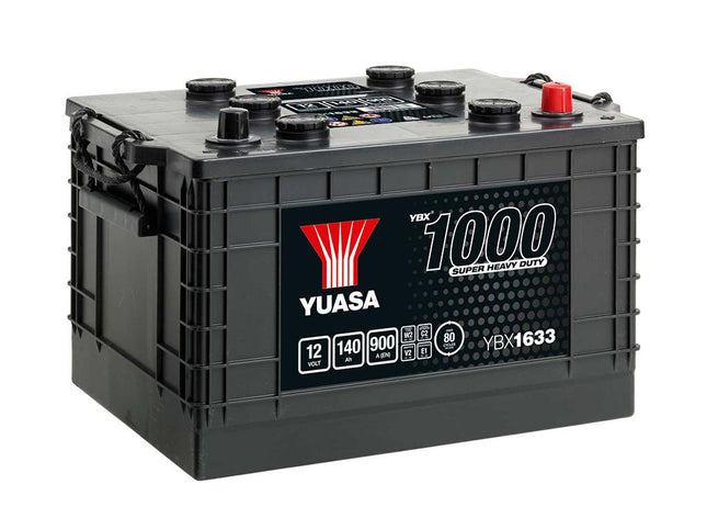 Yuasa YBX1633 12V 140Ah 900A Super Heavy Duty Commercial Vehicle Battery - Letang Auto Electrical Vehicle Parts