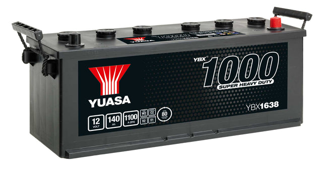 Yuasa YBX1638 12V 140Ah 1100A Super Heavy Duty Commercial Vehicle Battery - Letang Auto Electrical Vehicle Parts