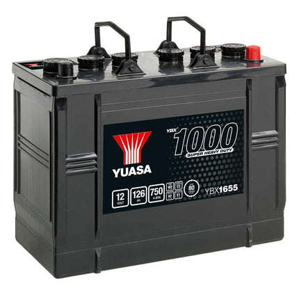 Yuasa YBX1655 12V 126Ah 750A Super Heavy Duty Commercial Vehicle Battery - Letang Auto Electrical Vehicle Parts