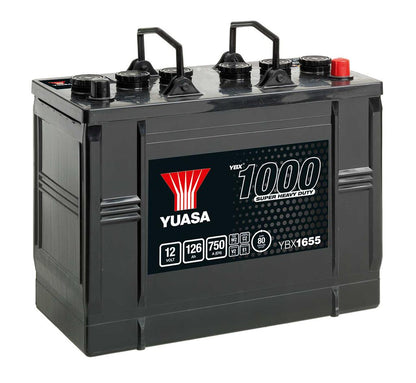 Yuasa YBX1655 12V 126Ah 750A Super Heavy Duty Commercial Vehicle Battery - Letang Auto Electrical Vehicle Parts