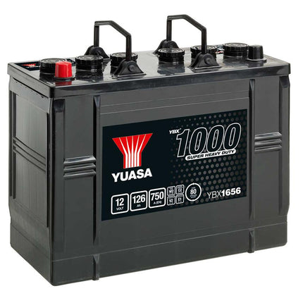 Yuasa YBX1656 12V 126Ah 750A Super Heavy Duty Commercial Vehicle Battery - Letang Auto Electrical Vehicle Parts