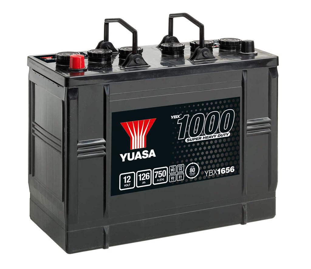 Yuasa YBX1656 12V 126Ah 750A Super Heavy Duty Commercial Vehicle Battery - Letang Auto Electrical Vehicle Parts